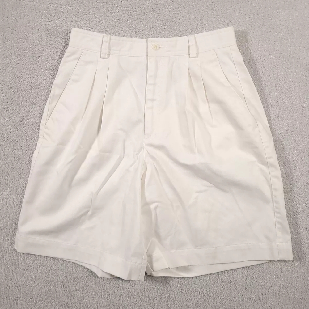 Vintage Liz Claiborne White High Rise Trouser Shirts Shorts